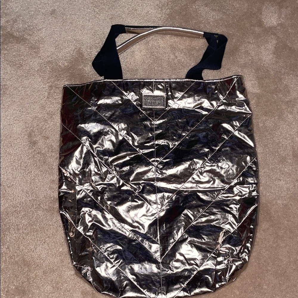 Gold Victoria Secret Tote Bag